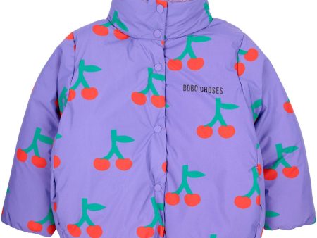 Bobo Choses Lavender Bobo Cherry All Över Anorak Supply