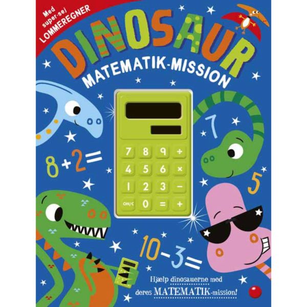 Bolden Dinosaurie Math Uppdrag - Med Miniräknare Cheap