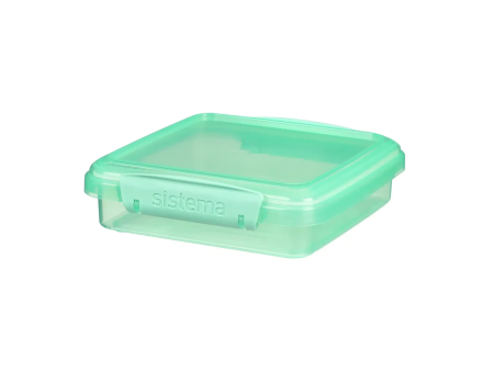 Sistema Sandwich Box Lunchlåda 450 ml Teal Online Sale