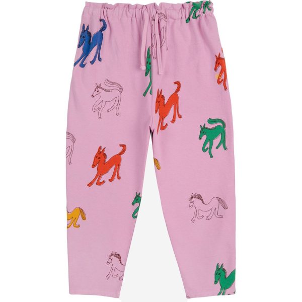 Bobo Choses Pink Wonder Horse All Över Paper Bag Jochging Pants For Cheap