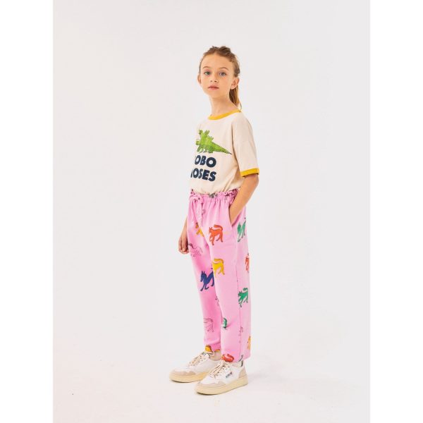 Bobo Choses Pink Wonder Horse All Över Paper Bag Jochging Pants For Cheap