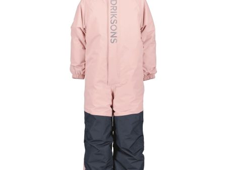 Didriksons Dusty Pink Talvi Kids Vinteroverall Hot on Sale