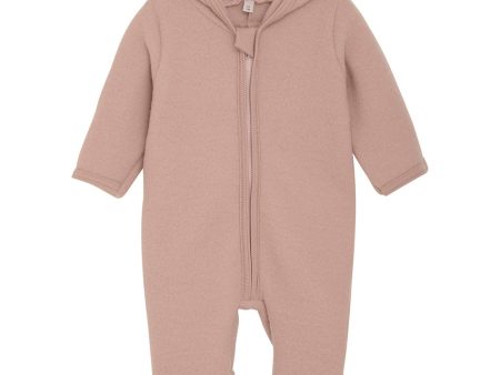 Huttelihut Mahogany Rose Pram Suit Ears Wool Fleece (M) For Sale