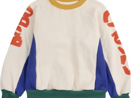 Bobo Choses Multicolor Color Block Sweatshirt Online now