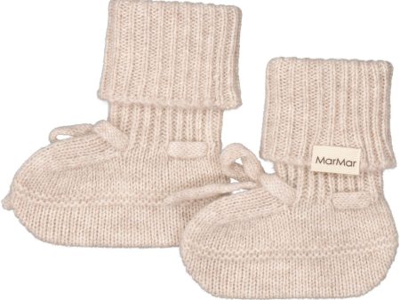 MarMar Cashmere Sand Melange Abootie Booties For Discount