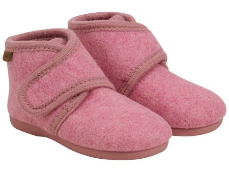 En Fant Wild Rose Wool Booties Kardborreband Online