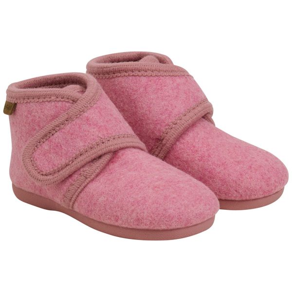 En Fant Wild Rose Wool Booties Kardborreband Online