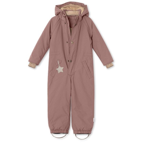 Mini A ture Light plum Wanni Fleece Flygdräkt Online Sale