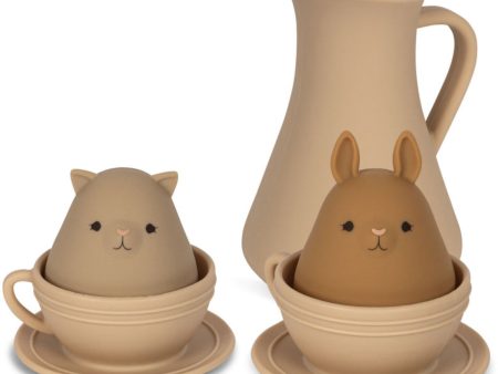 Konges Sløjd Warm Clay Mix Silicone Bath Toys Cup Set Cheap