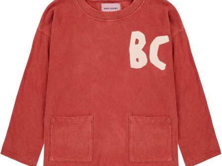 Bobo Choses Burgundy Red Blus For Discount