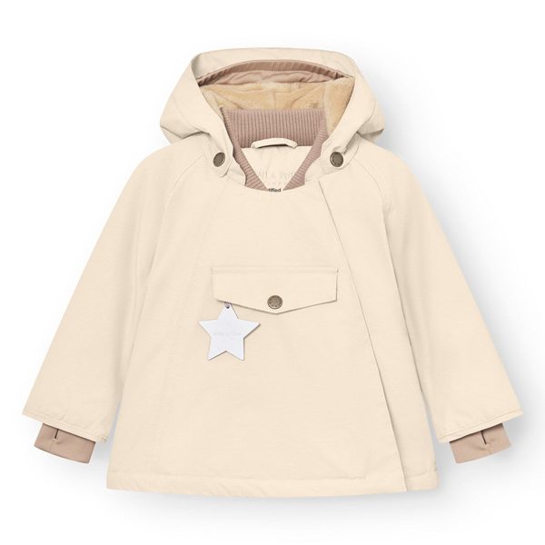 Mini A ture Angora cream Wang Fleece Vinterjacka For Cheap