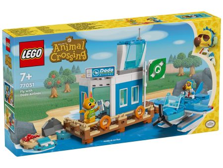 LEGO® Animal Crossing Flyg med Dodo Airlines Fashion