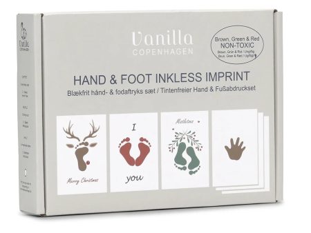 Vanilla COPENHAGEN Hand & Foot Inkless Pads Kit 3 Pack Hot on Sale