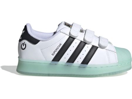 adidas Originals Cloud White Seflaq Core Black Superstar Led Lights Cf C Sneakers Online Hot Sale