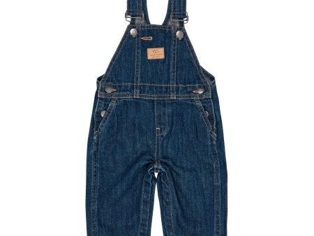 Copenhagen Colors Dark Indigo Blue Washed Organic Baby Överalls Online