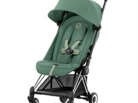 Cybex Coya Sittvagn Chrome Dark Brown Leaf Dark Green Online Sale