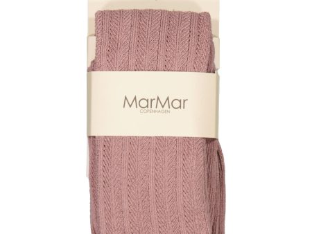 MarMar Tights Pointelle Dusty Mauve Tights Pointelle Online now