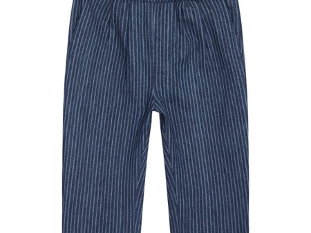 Flöss Indigo Stripe Willy PJ Byxor For Sale