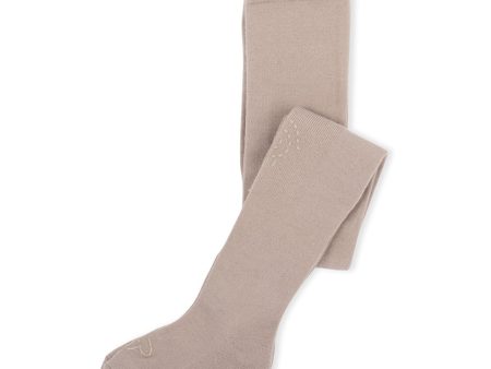 Lillelam Beige Ull Strumpbyxor Anti Slip Cheap