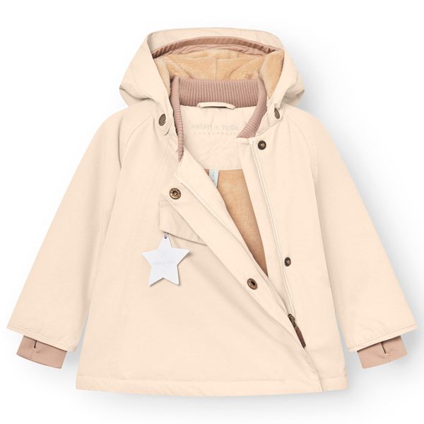 Mini A ture Angora cream Wang Fleece Vinterjacka For Cheap