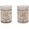 Konges Sløjd Swan Off White 2 Pack Glitter Cups For Cheap