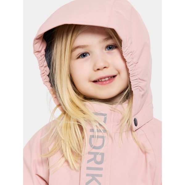 Didriksons Dusty Pink Talvi Kids Vinteroverall Hot on Sale