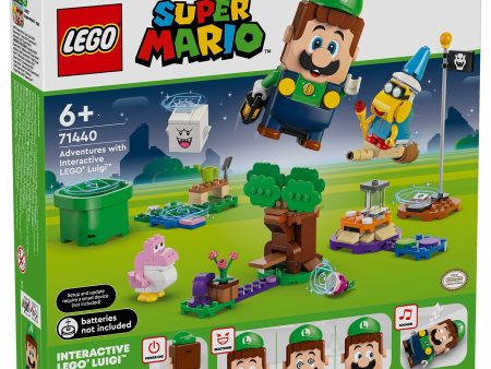 LEGO® Super Mario Äventyr med interaktiva LEGO® Luigi™ on Sale