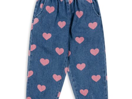 Konges Sløjd Bon Coeur Pink Magot Frill Pants Gots Online Sale