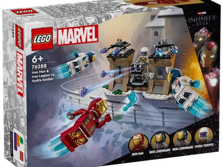 LEGO® Marvel Iron Man och Iron Legion vs. Hydra Trooper Supply