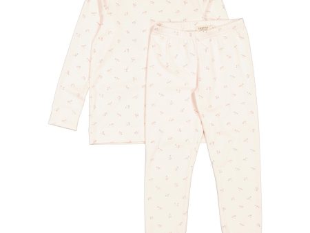 MarMar Modal Smooth Print Anemone Sleepwear Nattset Online Sale