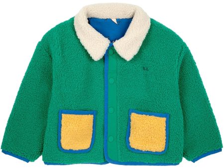 Bobo Choses Blue Beneath The Moon All Över Reversible Jacket Cheap