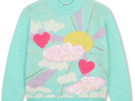 Billieblush Green Pullover Online Sale