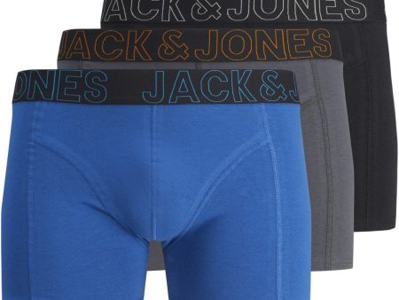 Jack & Jones Junior Exuberance Murphy Solid Boxershorts 3-pack Fashion