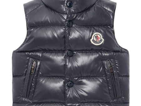 Moncler Navy Bernard Väst For Cheap