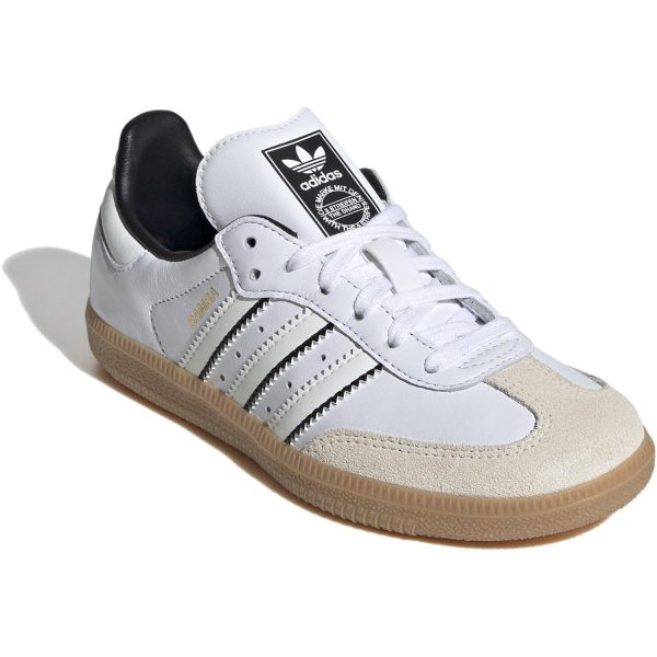 adidas Originals Cloud White Off White Core Black Samba Og C Sneakers Sale