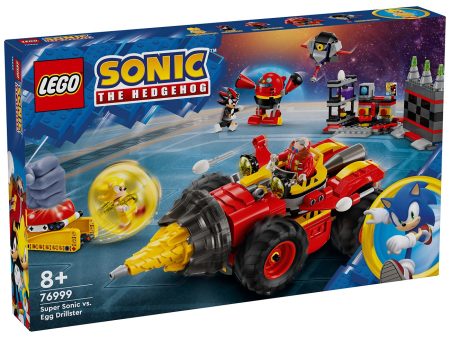 LEGO® Sonic Super Sonic mod Ekg Drillster Fashion