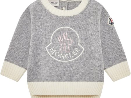 Moncler Charcoal Crew Neck Fashion