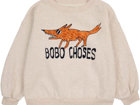 Bobo Choses Offwhite The Clever Fox Sweatshirt For Discount