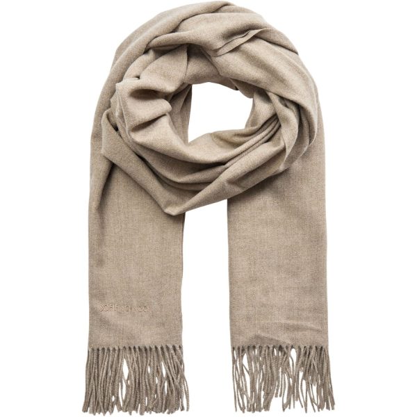 Sofie Schnoor Brown Melange Scarf For Cheap