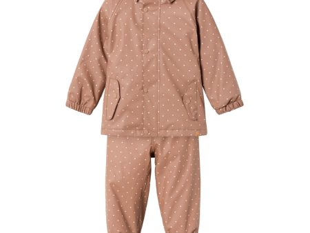 Lil Atelier Beaver Fur Ladry10 Pad Rain w. Thermo Lining Set AOP Supply