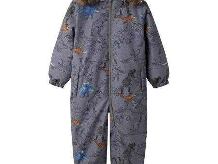 Name It Mockingbird Dinosaur Snow10 Vinterdräkt AOP Fo Noos Online now