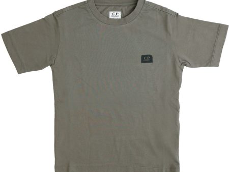 C.P. Company Walnut Brown T-Shirt Short Sleeve on Sale