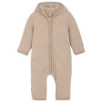 Huttelihut Camel Melange Pram Suit Ears Wool Fleece (M) Supply