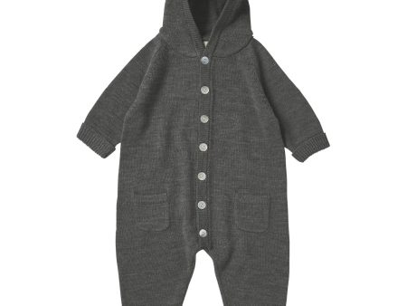 FUB Grey Melange Bebis Onesies Fashion