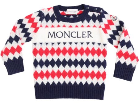 Moncler Medium Blue Crew Neck Online