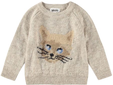 Molo Kitten Knit Gilby Sweatshirt Cheap