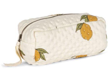 Konges Sløjd Mon Grand Citron Small Quilted Toiletry Bag Sale