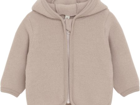 Huttelihut Mahochany Rose Jacket Ears Wool Fleece on Sale