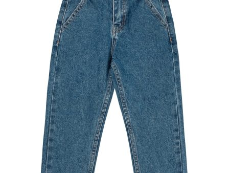 Copenhagen Colors Indigo Blue Washed Organic Junior Jeans Regular Fit Fashion