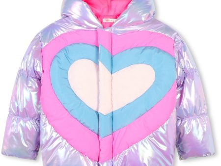 Billieblush Lilac Puffer Jacket Online